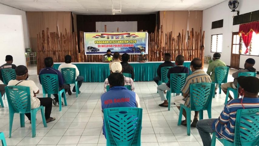 Satlantas Polres Baubau Gelar Pelatihan Program OPS Keselamatan 2020