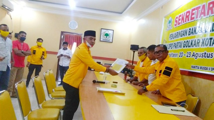 Kantongi Diskresi Zahari Kembali Maju Balon DPD II Golkar Baubau