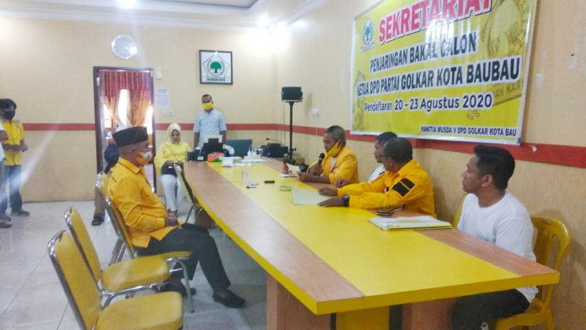 Jelang Musda V DPD II Golkar Baubau Buka Penjaringan Balon Ketua