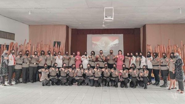 Kapolres Baubau Harapkan Polwan Jadi Kapolsek Di HUT Ke-72