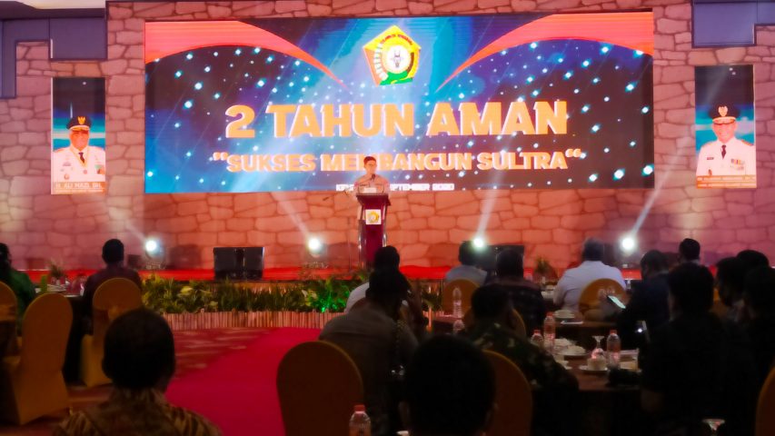 Ekspose Pasangan AMAN Tahun ke 2 dan Peluncuran Buku &ldquo;Sultra Dalam Pikiran Ali Mazi&rdquo;