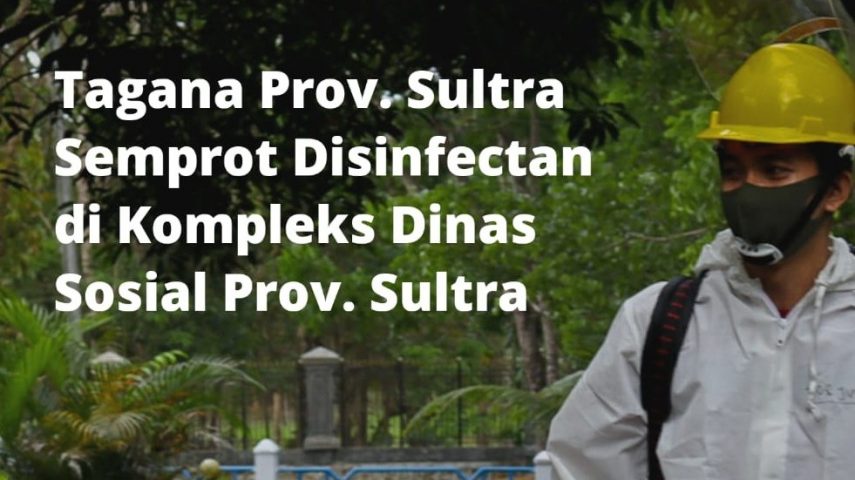 Tagana Sultra Hentikan Penyebaran COVID-19