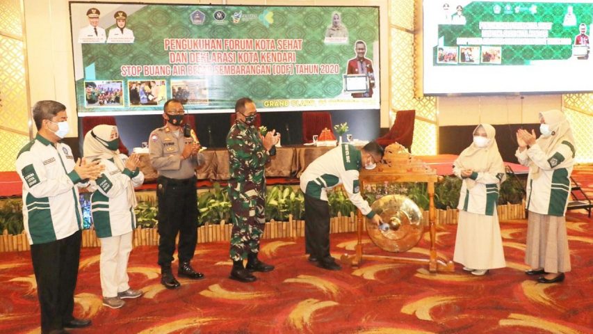 Wali Kota Kendari Kukuhkan Pengurus Kota Sehat