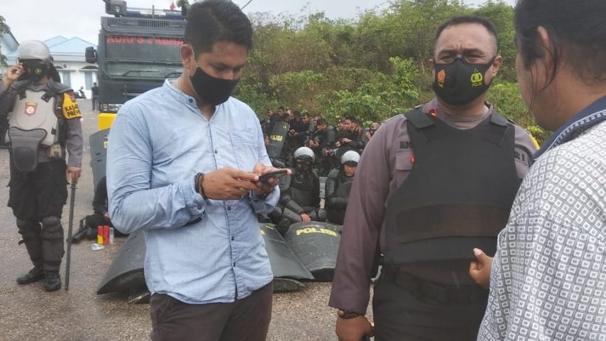 Bentrok Unras. Wakapolres Baubau : Yang Kami Lakukan Sudah Sesuai Prosedur
