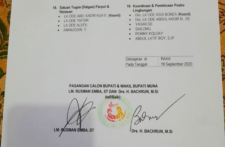 Ketua DPC PDIP Muna: Tangkap Oknum yang Mengaku Jubir Paslon Rusman-Bachrun
