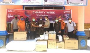 ANTAM Salurkan Bantuan APD, Alat Olahraga dan Sembako ke Pemkab Kolaka