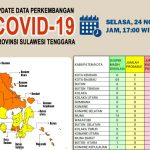 Ini Sebaran Kasus Baru Covid-19 di Sultra