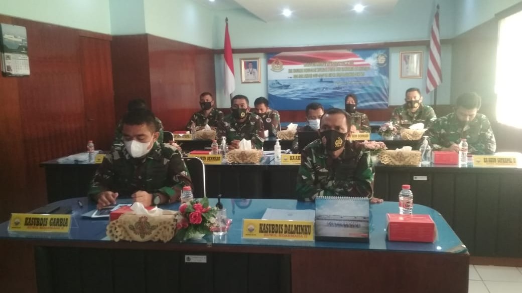 Kakuwil saat rapat virtual