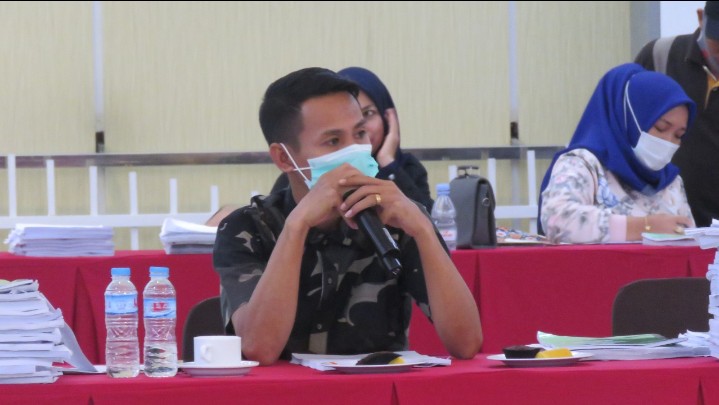 Ketgam : Ketua Fraksi Demokrat DPRD Konsel, Ramlan