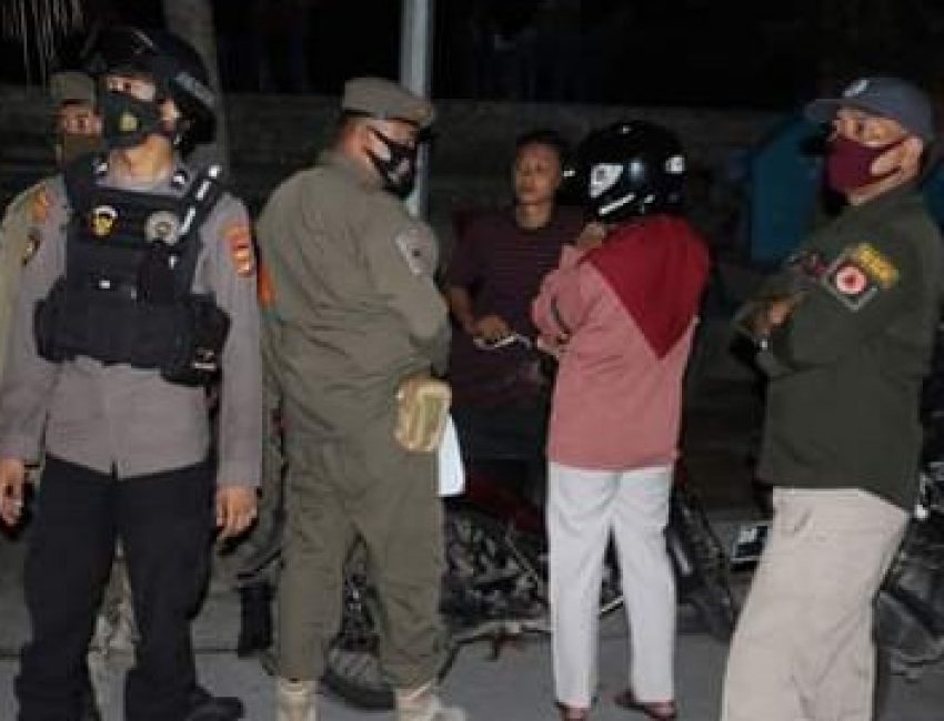 Yustisi Gabungan di Malam Tahun Baru, Jaring 122 Pelanggar Prokes