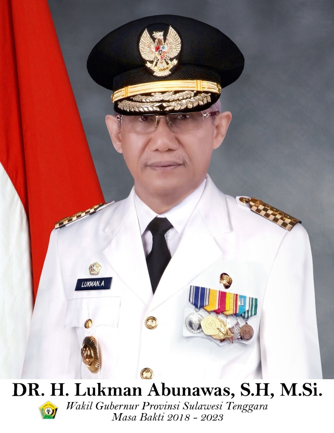 Wagub Sultra, Dr. Lukman Abunawas., SH., MH