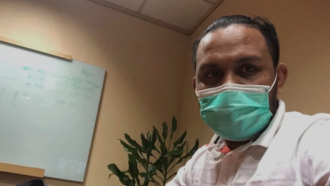 Juru Bicara Anton Timbang, Sapril Munandar