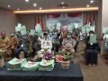 Suasana penyerahan sertifikat tanah untuk rakyat se Indonesia secara virtual di BPN Baubau
