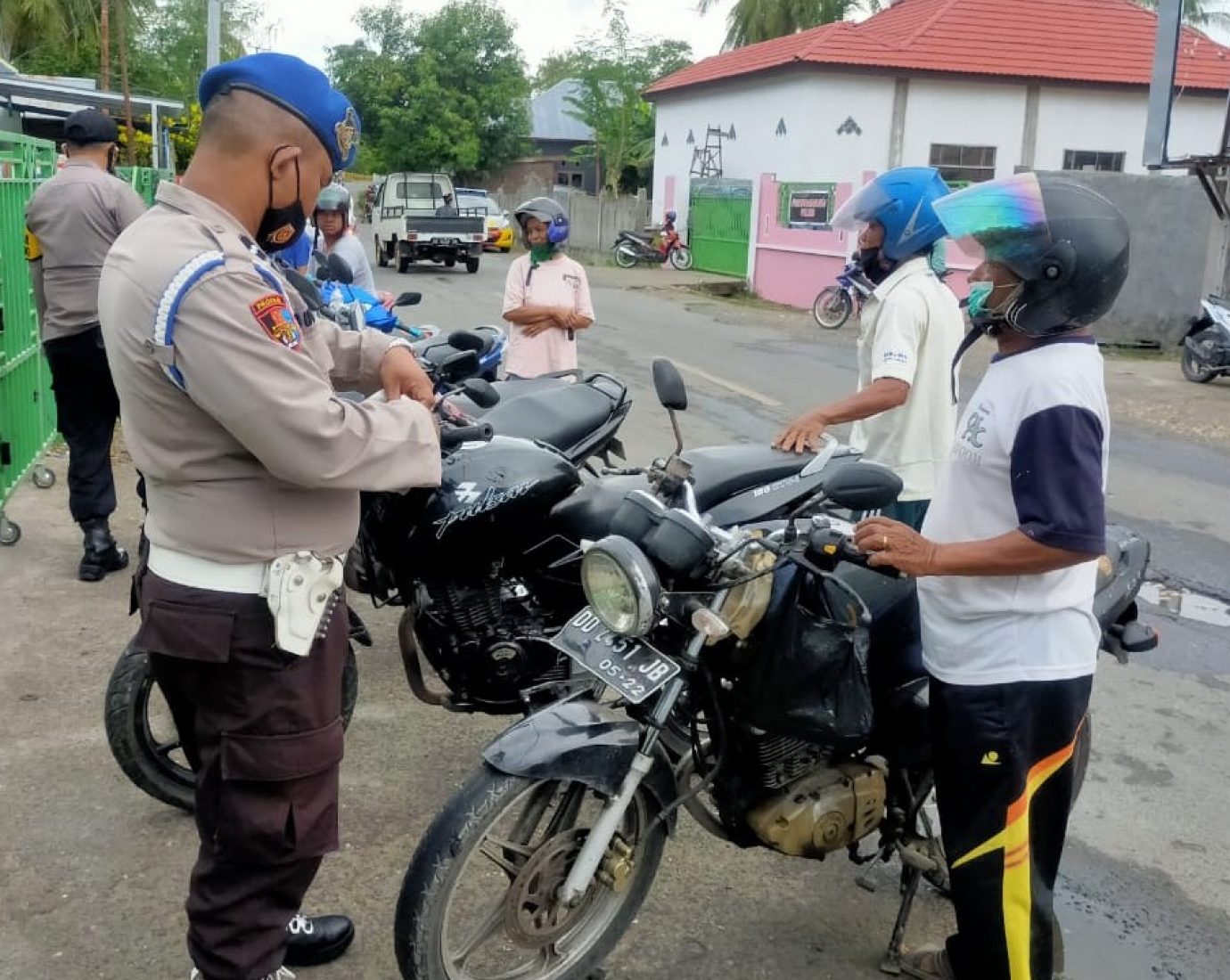 Sejumlah Motor Bertangki Besar Diamankan Polisi dari Lokasi APMS