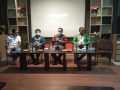 Wali Kota Kendari H. Sulkarnain Kadir, SE. M.E hadir dalam diskusi awal tahun 2021 bersama Himpunan Mahasiswa Islam (HMI) Cabang Kendari
