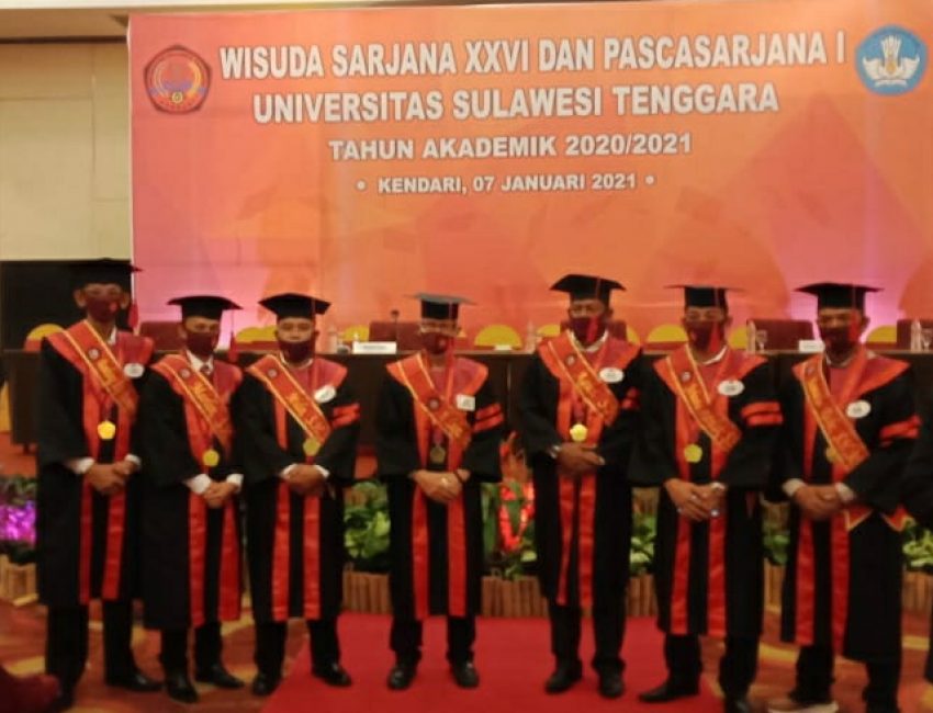 Alumni mahasiswa Pascasarjana hukum Unsultra angkatan satu 2019