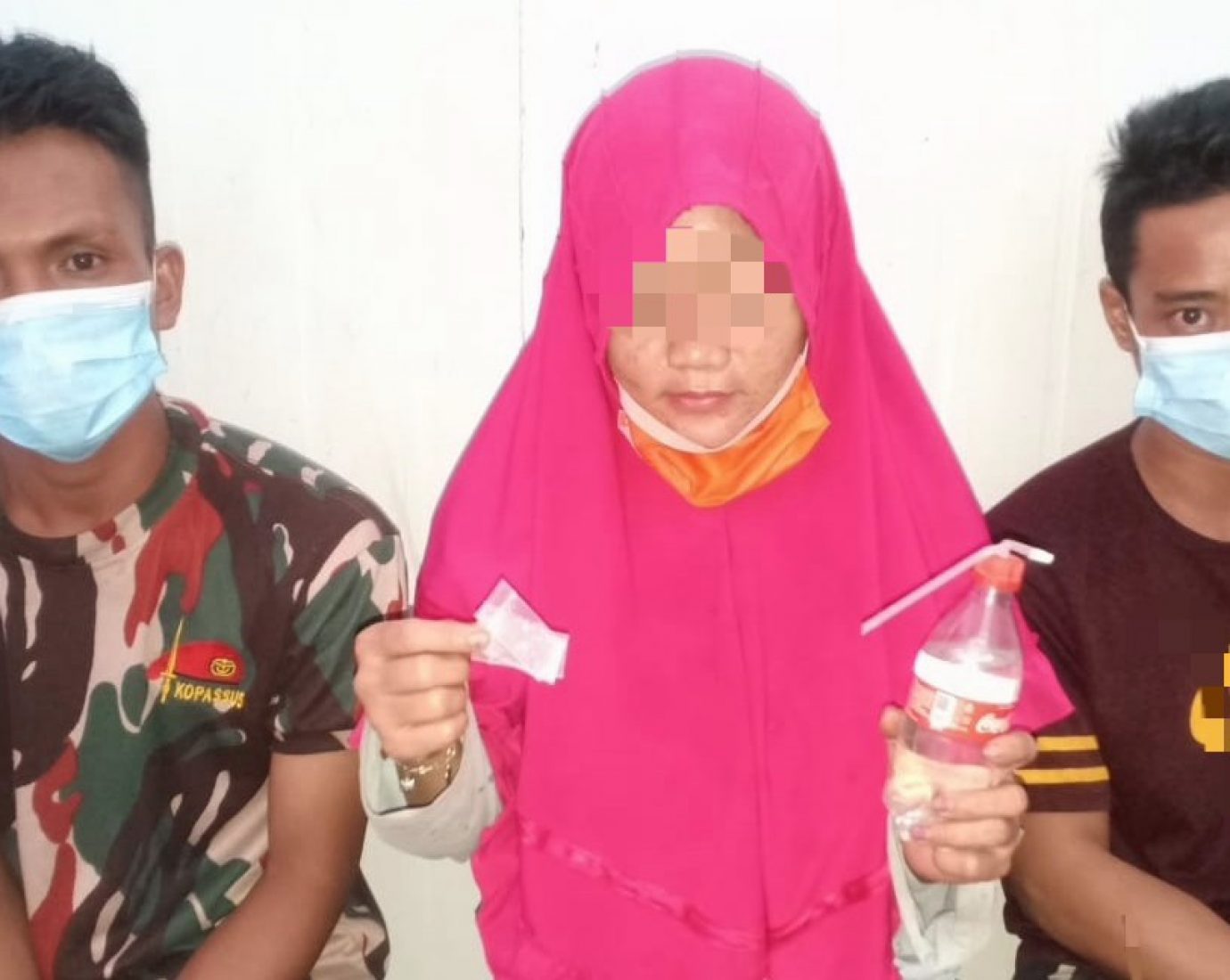 Miris, Wanita di Konut Dibekuk Ditresnarkoba Bersama 2 Rekan