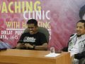 Presiden PSHW Jatim Dhimam Abror ( kanan) bersama direktur teknik Hanafing