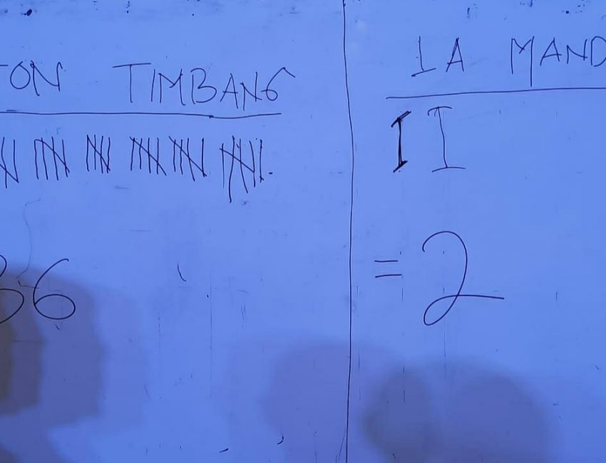 Hasil perolehan suara