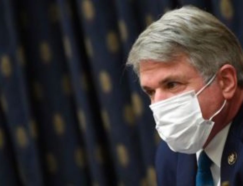 Anggota Kongres Michael McCaul di Capitol Hill, 16 September 2020.