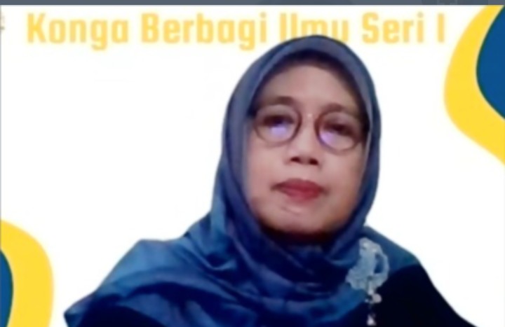 dr Siti Nurul Qomariyah, M Kes, Ph D, dalam tangkapan layar. (Foto: VOA/Nurhadi)