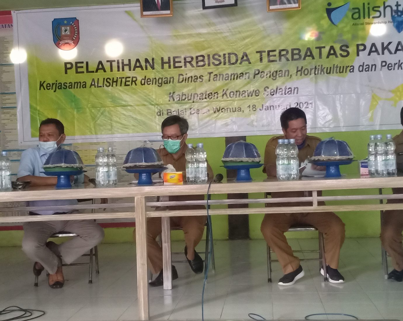 Edukasi Herbisida, Alishter Sultra Gelar Pelatihan