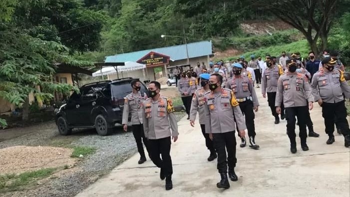 (Kapolda) Sulawesi Tenggara (Sultra) Irjen Pol Ya Sultra Indrajaya melakukan kunjungan kerja ke Bombana.