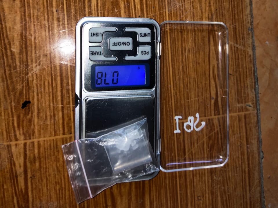 Barang bukti Narkotika jenis Sabu seberat 0.78 gram