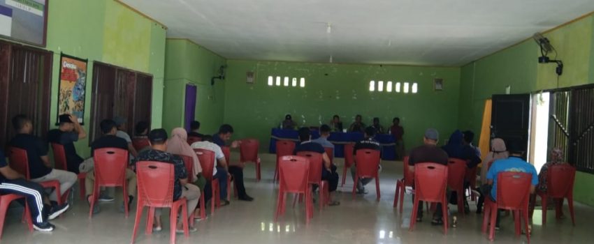 Akui Kesalahan, Ini Janji Pelaksana Desa Lamoluo