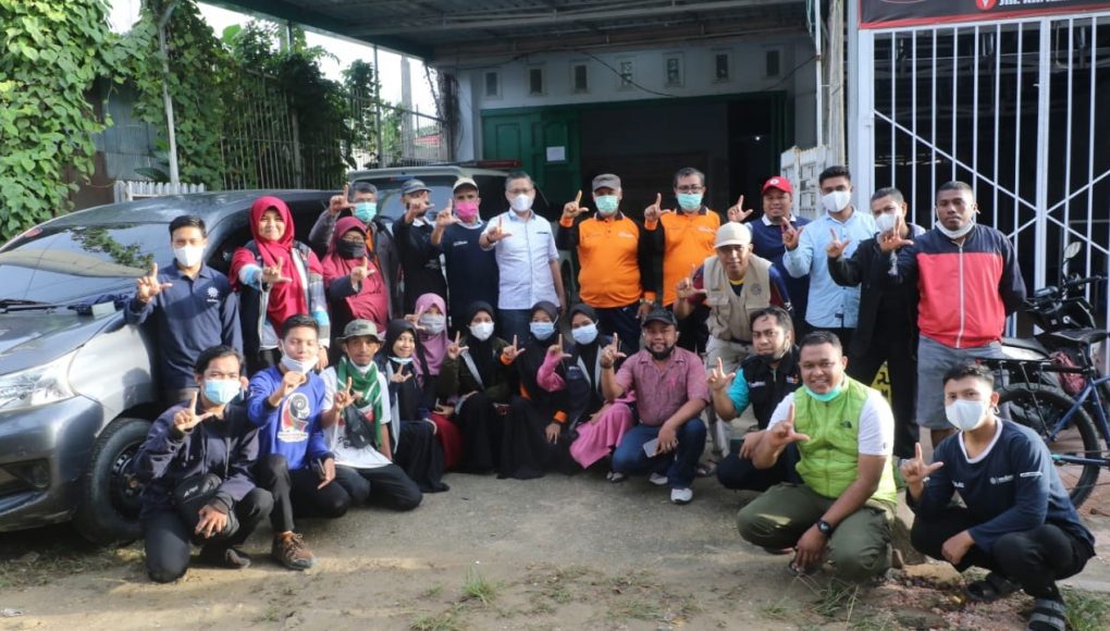Wali Kota Kendari Lepas 20 Relawan ke Sulbar