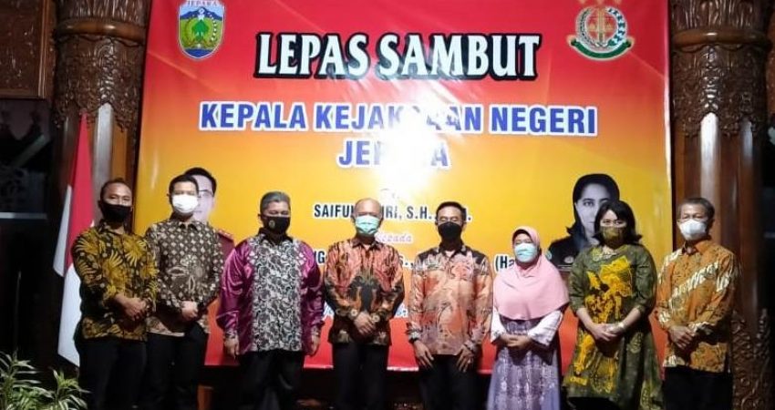 Dandim 0719/Jepara Hadiri Lepas Sambut Kajari Jepara