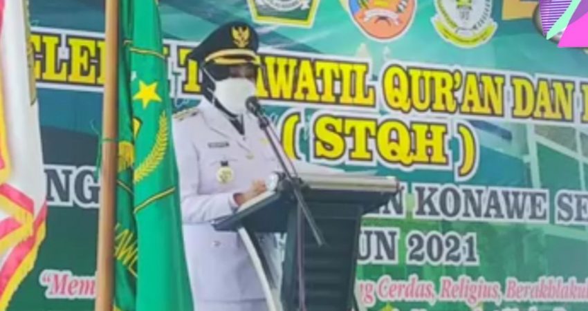 Usai Dilantik, Pj Bupati Konsel Buka STQH