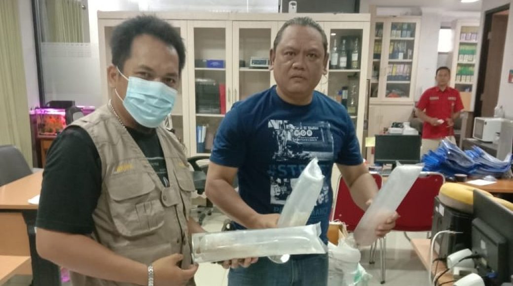 Barang bukti lobster selundupan