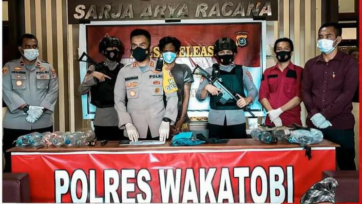 Polisi Ungkap Motif Pelaku Pembakaran Pasutri di Wakatobi