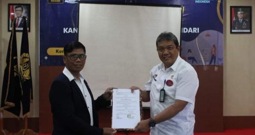 Pertama Kalinya, FUAD IAIN Kendari Kerjasama dengan Kantor Imigrasi