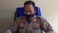 Foto AKP. Muh. Haliek kapolsek samaturu saat ditemui oleh tegas.co