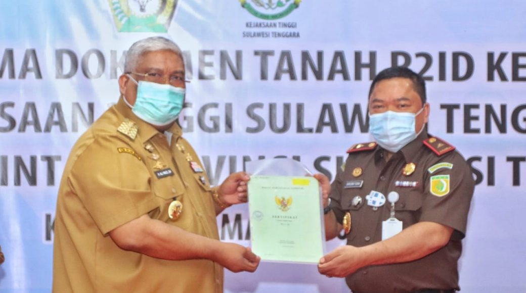 Bertahun Menghilang, Sertifikat Tanah P2ID Kini Kembali Ditangan Pemprov Sultra