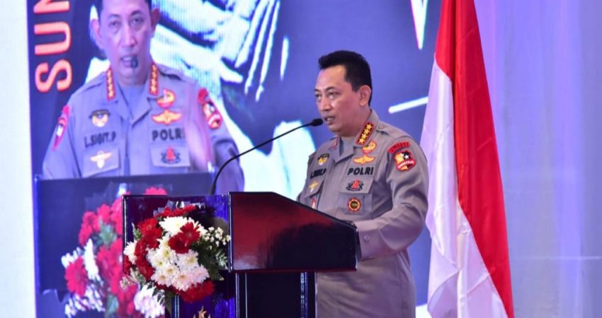 Buka Rakernis Baintelkam, Kapolri: Presisi Dimulai dari Fungsi Intelijen