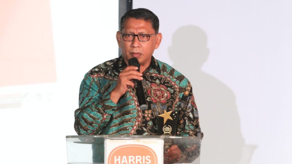 Asisten Tiga Prov Sultra berpidato mewakili Gubernur