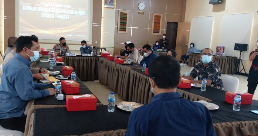 Kapolda Sultra Gelar Dialog Bersama Insan Pers