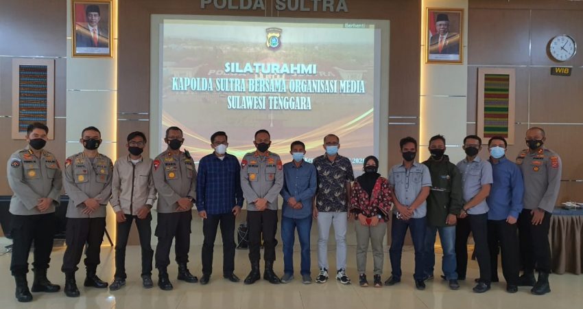 Cegah Kekerasan Pada Wartawan, Kapolda Sultra Minta Susun Pedoman Liputan