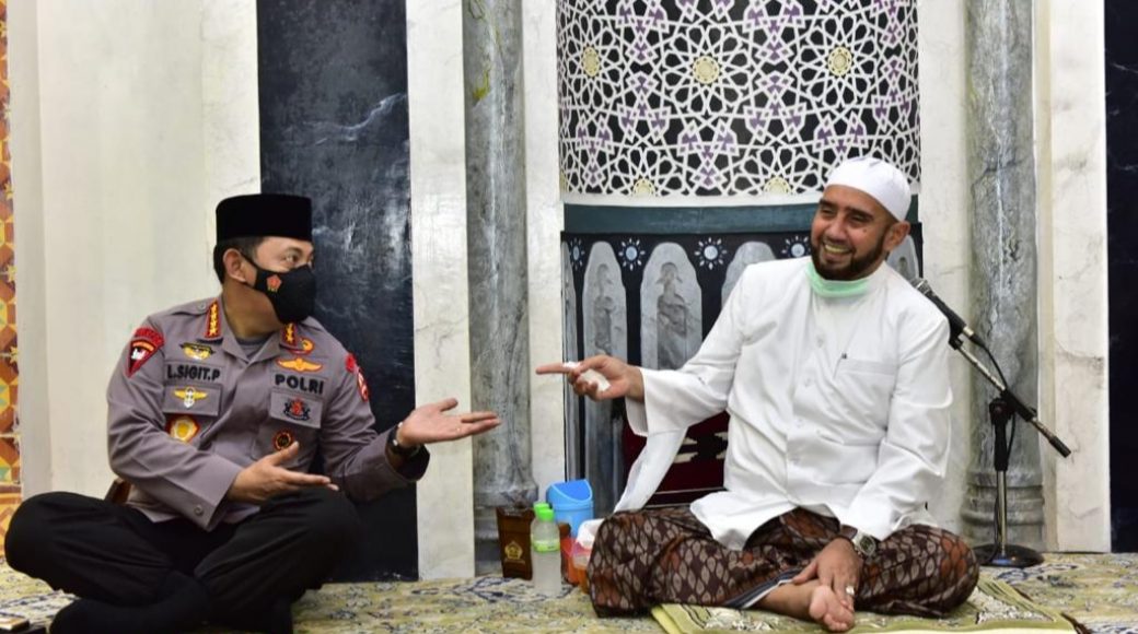 Silahturahmi ke Habib Syech, Kapolri Bicara Soal Covid-19 dan Vaksinasi