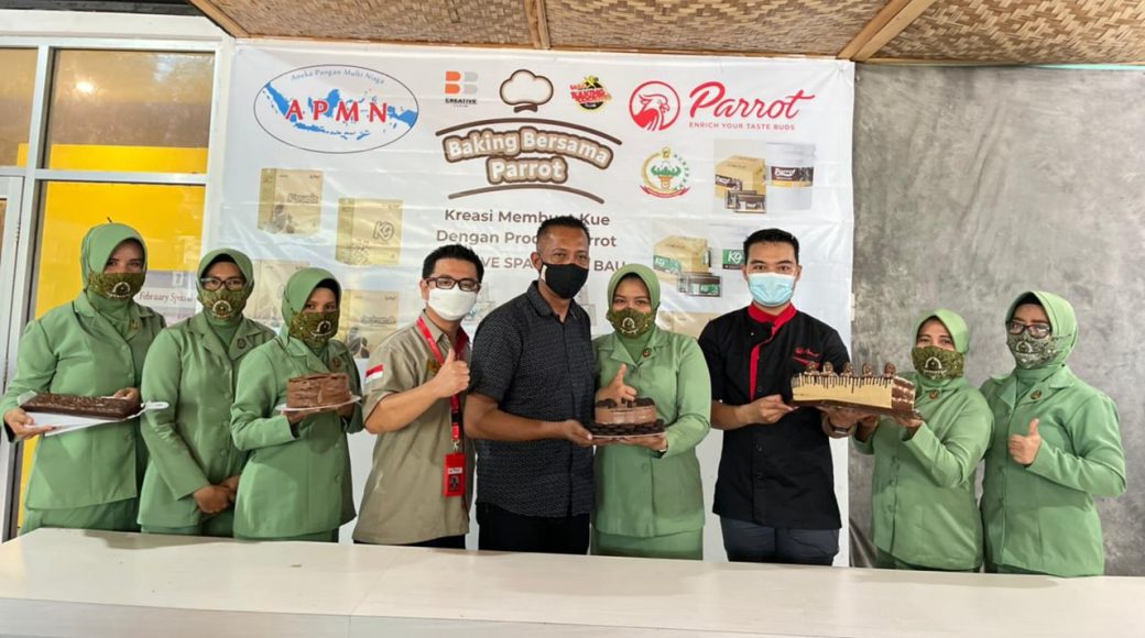 Persit Kodim 1413 Buton Kolaborasi Gelar Kuliner Expo