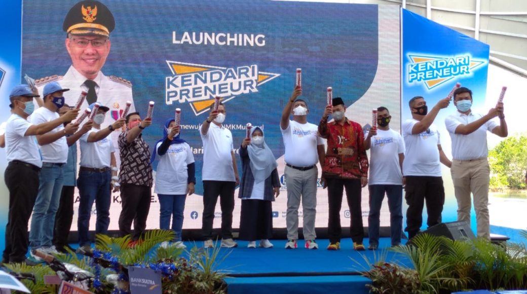 Hadiri Launching Kendari Preneur, Ini Harapan Wali Kota
