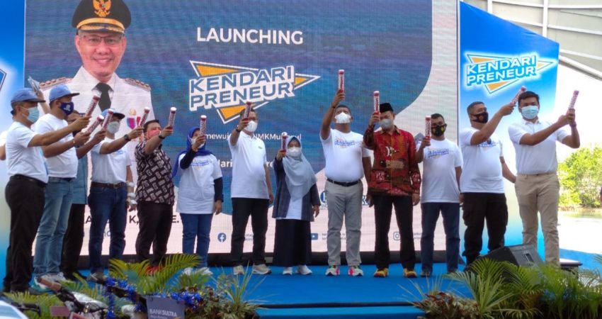 Hadiri Launching Kendari Preneur, Ini Harapan Wali Kota