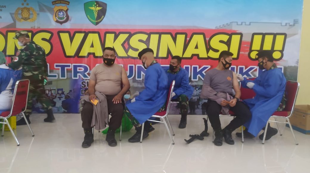 Vaksinasi Lanjutan, Kapolda Sultra : Penghabisan Hari Ini