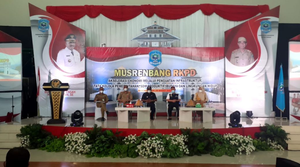 Buka Musrembang RPJMD dan RKPD 2021 Samahuddin Prioritaskan Pembangunan