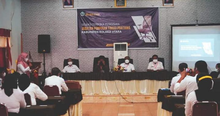 Empat Jabatan Pimpinan Tinggi Pratama Jadi Rebutan di Kolut