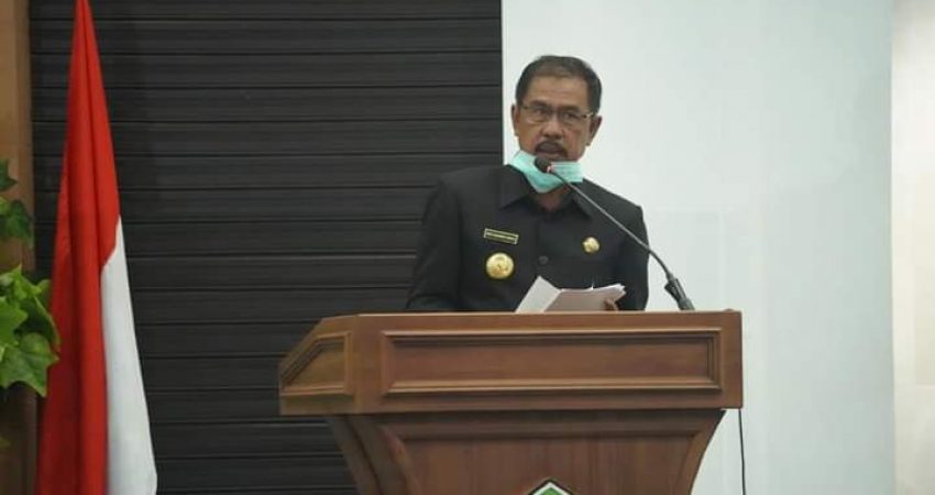 Ini Tanggapan Bupati Kolut Atas Sanggahan Fraksi DPRD Pada Penyerahan LKPJ 2020