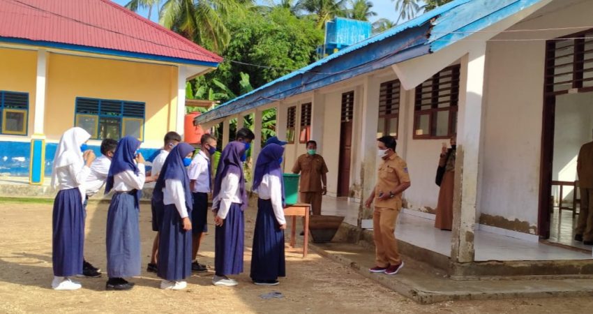 Satap 3 Maginti Gelar Ujian Sekolah Sesuai Prokes